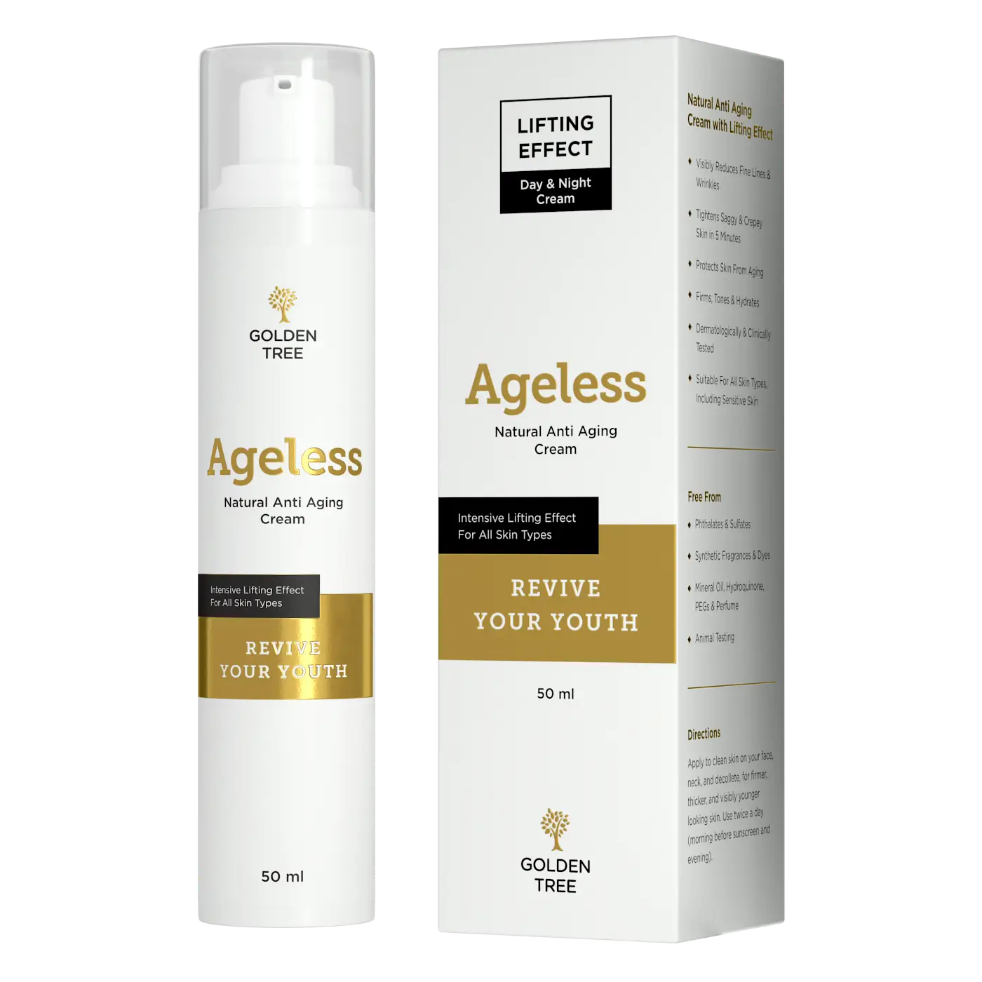Ageless Anti Aging Cream termék
