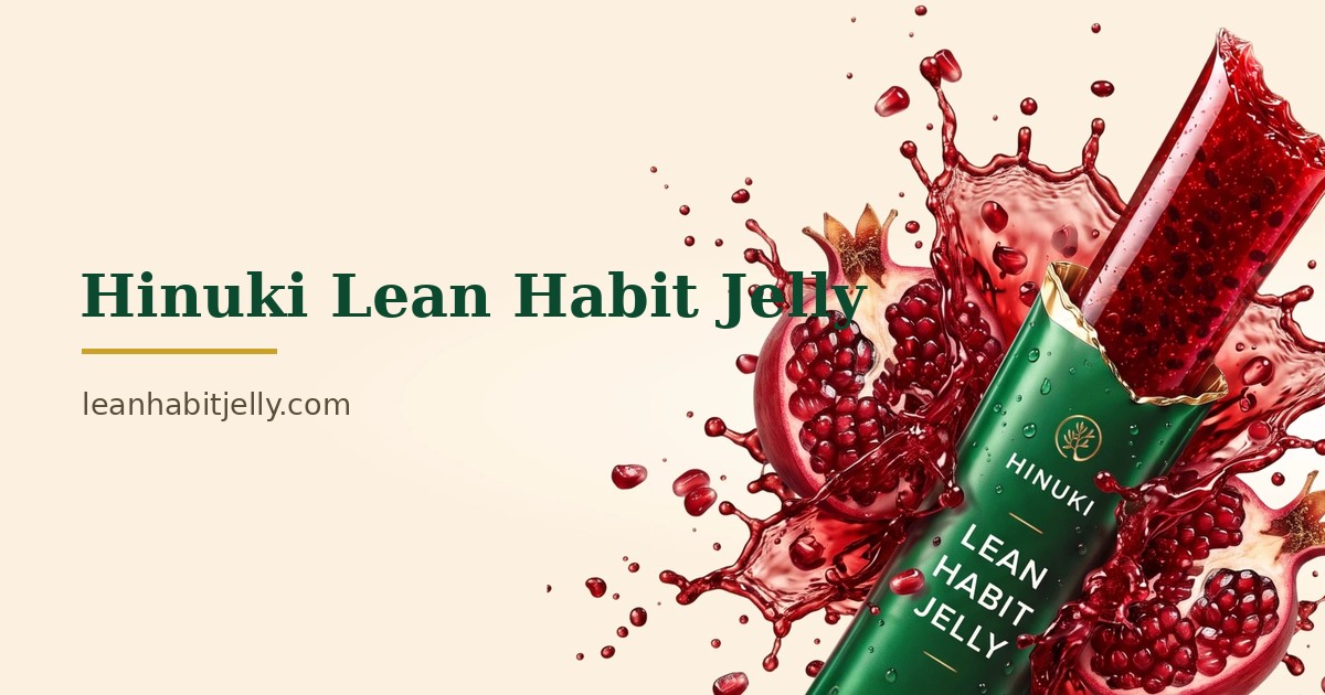Hinuki Lean Habit Jelly Sticks termék